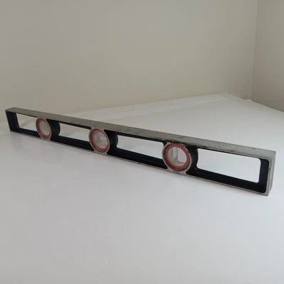 VTG 24" Stanley Handyman H1297A Level Aluminum Made In USA - Image 1 of 4