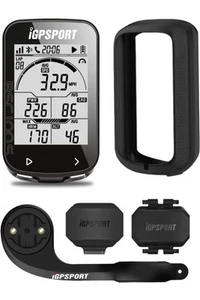iGPSPORT BSC100S Set GPS Bike Computer Wireless, 2.6'' LCD Display 40H 🆕 - Picture 1 of 10