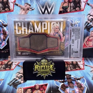 Alexa Bliss WWE Topps 2018 Championship Medallion Gold /10 #CC-AB Beckett 9 - Bild 1 von 7