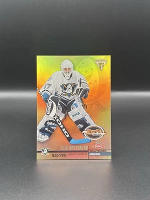 2001 Pacific Private Stock Titanium Draft Edition - Ilya Bryzgalov #101 RC /780 - Image 1 of 2