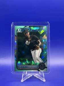 2022 Bowman Chrome Draft Sapphire Edition Aqua /20 Yiddi Cappe - Picture 1 of 2