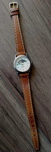 80's Phasar/Seiko/Sears Ladies Quartz-Moonphase-New Battery-Runs Great - Bild 1 von 8