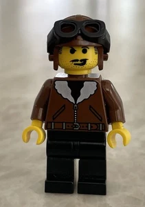 LEGO Harry Cane Pilot Adventurers Desert 5988 5909 Minifigure Figure adv009 - Picture 1 of 4