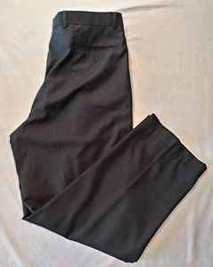 Bill Blass Black Label Anzughose Herren schwarz Plissee vorne Größe 38 - Bild 1 von 5