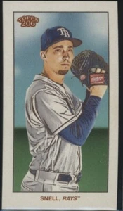 Blake Snell - Sweet Caporal Back - 2020 Topps 206 Wave 1 - Padres - Rays - Picture 1 of 2