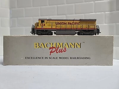 Bachmann Plus Ho Scale 31102 B23-7 Diesel Locomotive. Union Pacific #124 UP - Image 1 of 4