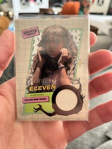 2023 Topps Zerocool Stranger Things Season 4 Set Used Memorabilia Eleven /1000