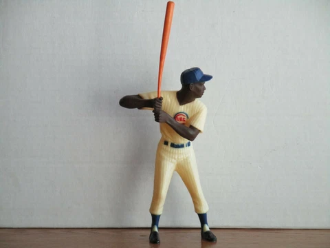 VINTAGE 1950's HARTLAND ERNIE BANKS w/ORIGINAL BAT CHICAGO CUBS HOF!! Cover