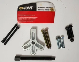 Car Harmonic Balancer Steering Wheel Puller Gear Pulley Crankshaft Damper Tool - Picture 1 of 6