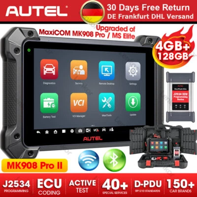 Autel MaxiSys MK908P II MS908S Pro Outils diagnostics Multimarque Programme ÉCU - Image 1 of 4