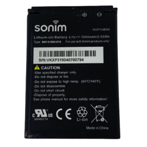Battery BAT-01500-01S For Sonim XP3 XP3800 Replacement Part Original 1500mAh