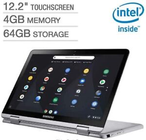 Samsung Chromebook Plus V2 12.2" Touchscreen 2-in-1 4 GB RAM 64 GB eMMC XE520QAB