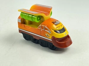 2011 Thomas & Friends Train Chuggington Diecast Action Chugger Orange Jets - Picture 1 of 7