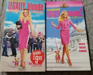 Legally Blonde/Legally Blonde 2 Special Edition Lot (VHS 2 Tapes) - Picture 1 of 2