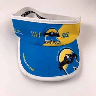 Half Full Triathlon Centennial Park Columbia Maryland Visor Ulman Cancer Fund - Image 1 of 4