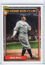 Topps 2020 Throwback Thursday #TBT Babe Ruth New York Yankees #150