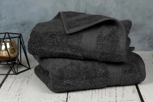 Ample Decor Hand Towel Pack of 2/4/52 100% Cotton Highly Absorbent Thick & Soft - Picture 1 of 56