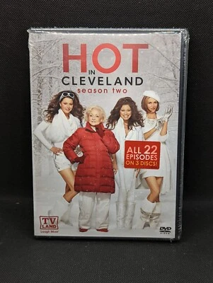 Hot in Cleveland: Season Two (DVD, 2010, Widescreen) Betty White - New - Image 1 of 2