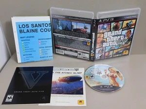 Grand Theft Auto V 5 (PlayStation 3 PS3) komplett mit Handbuch & Karte sauber getestet - Bild 1 von 19