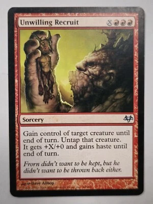 Unwilling Recruit Eventide Regular Mtg 64/180 - Image 1 of 2