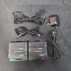 Labgear HDX60P HDMI 60m Extender Over Single CAT5e/6 with Magic Eyes - Picture 1 of 1