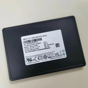19PCS Samsung 3.84TB SSD PM9A3 U2 NVME MZ-QL33T80 PCIE MZQL23T8HCLS-00B7C - Afbeelding 1 van 2
