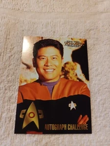  STAR TREK VOYAGER PROFILES AUTOGRAPH CHALLENGE CARD KIM - O - Bild 1 von 1