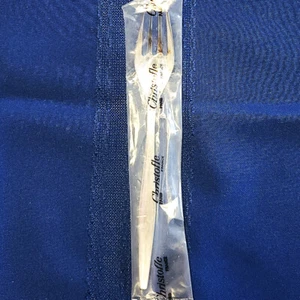 ORLY by Christofle Silverplate Salad Fork 6.69" long NEW NEVER USED made France  - Picture 1 of 2