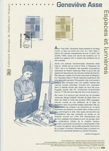 Document Philatélique 1er Jour : 51 2017 Geneviève Asse - Peintre Bleu - Picture 1 of 1