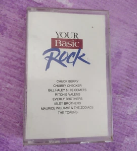 Your Basic Rock Cassette Chuck Berry Everly Brothers Ritchie Valens Checker 1993 - Imagen 1 de 5