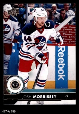 2017 Upper Deck #196 Josh Morrissey Jets-Hockey 8 - NM/MT - Image 1 of 2