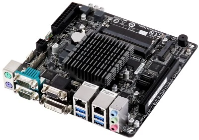 Mainboards GIGABYTE GA-J1900N-D3V Intel Celeron J1900 Mini-Itx 170mm x 170mm - Image 1 of 3