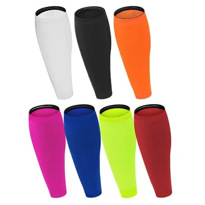 Läuft Radfahren Fußlose Kompressionssocken Paar Sportkomprimierung Kalbärmele - Image 1 of 4