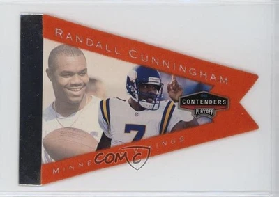 1998 Playoff Contenders Pennants Orange Randall Cunningham #53 - Image 1 of 2