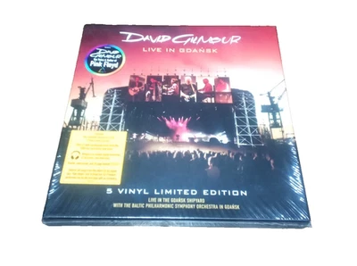 David Gilmour live in  Gdansk  Five Vinyl Limited Edition. Un-opened - Image 1 of 4