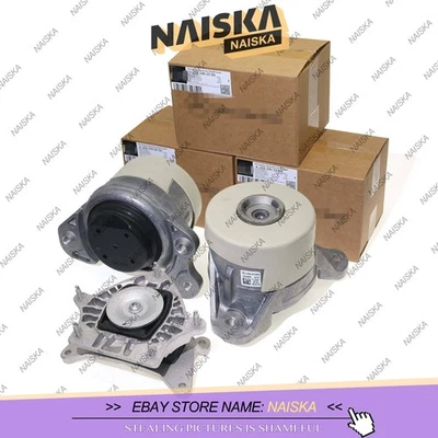 Комплект из 3 креплений двигателя и коробки передач для Mercedes-Benz E300 C300 2,0 л 4Matic полный привод - Изображение 1 из 4