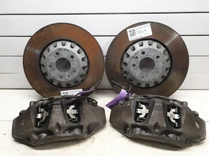 Audi Q7 4M 2015-2019 Front Brake Caliper And Disc Set 4M0615106BC 4M0615105BC - Picture 1 of 10