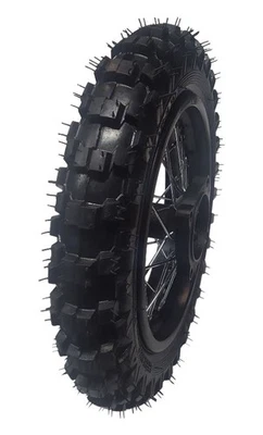 Vorderrad 2.50-10 Speichen Felge Reifen Schlauch Dirt Bike DirtBike Crossreifen - Bild 1 von 4