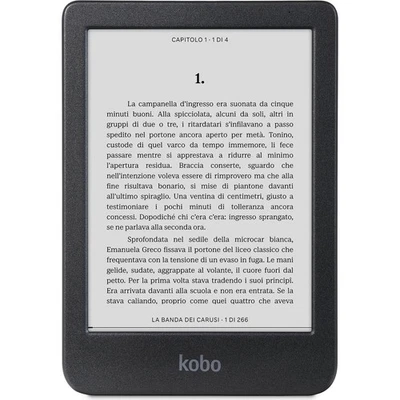 eReader Kobo Clara black BW nero - Immagine 1 di 4