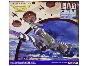 1944 Corgi 1/72 Bristol Beaufighter TF.X Diecast Model RAF NE775/X2 455 Sqn - Picture 1 of 3