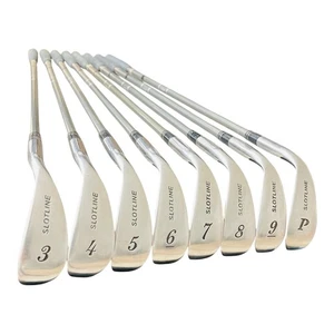 Slotline Senior Master 3-PW Iron Set Graphite Shaft Senior Flex Right-Handed - Picture 1 of 20