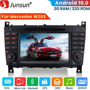 Für Mercedes C-Class W203 CLK CLC W209 C180 200 240 Autoradio Android GPS Navi - Bild 1 von 12