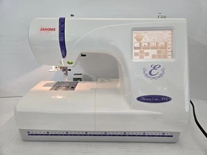 Janome Memory Craft 300E Computerized Embroidery Machine & Accessories FREE SHIP - Picture 1 of 16