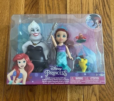 Disney Princess the Little Mermaid Ariel and Ursula 6” Fashion Doll Gift Set - Image 1 of 4