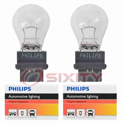 2 pc Philips Back Up Light Bulbs for Pontiac Grand Prix Montana Sunfire ai - Image 1 of 4