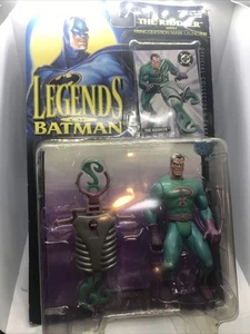 Legends of Batman The Riddler w/ Firing Question Mark 1995 5" Action Figure NEW - Picture 1 of 3