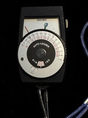 Medidor de luz de exposición Sekonic Auto Leader modelo L-188 fotografía analógica Japón Foto 1 de 4