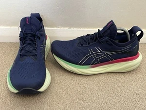 Zapatos para correr ASICS Gel-Nimbus 25 azul marino PureGEL FFBlast+ talla UK 7,5 - Imagen 1 de 13