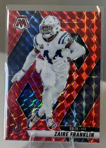 2025 Panini Mosaic Zaire Franklin Red Mosaic Prizm Hobby Exclusive - Picture 1 of 2