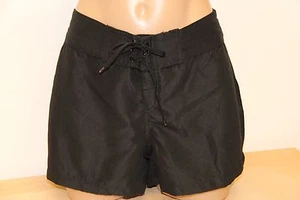 NWT Island Escape Swimsuit Cover up board Shorts Black - Picture 1 of 5